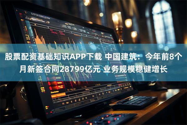 股票配资基础知识APP下载 中国建筑：今年前8个月新签合同28799亿元 业务规模稳健增长